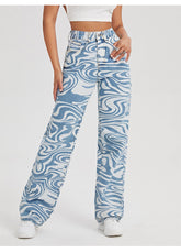 Street Jeans Loose Straight Trousers